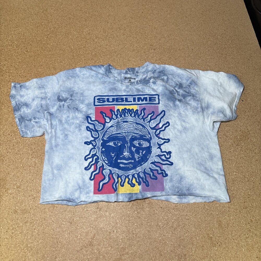 Women’s XL Sublime T Shirt, Soft Cotton Cropped D2